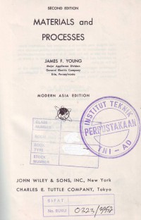 Image of Materials and Processes