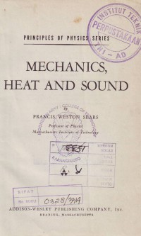 Image of Mechanics, Heat and Sound