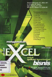 Image of Menggunakan Microsoft Excel untuk Aplikasi Berorientasi Bisnis