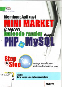 Image of MEMBUAT APLIKASI MINIMARKET INTEGRASI BARCODE READER DENGAN PHP & MYSQL