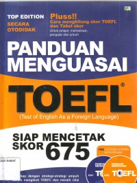 Image of PANDUAN MENGUASAI TOEFL (Test of English As a Foreign Language)
