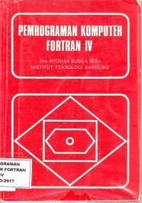 Image of Pemrograman Komputer Fortran IV