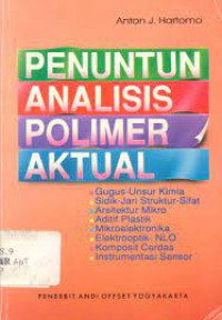 Image of Penuntun Analisis Polimer Aktual