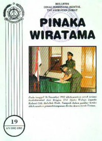 Image of Bulletin Dinas Pembinaan Mental TNI Angkatan Darat-Pinaka Wiratama No.19-4/V/1992-1993