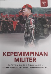Image of Kepemimpinan Militer Catatan Dari Pengalaman Buku 1