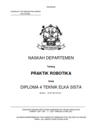 Image of E-Book Hanjar Praktik Robotika Prodi Elkasista