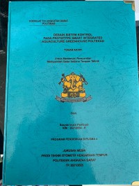 Image of Desain Sistem Kontrol pada Prototype Smart Integrated Aquaculture Greenhouse Poltekad