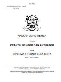 Image of E-Book Hanjar Praktik Sensor dan Akuator Prodi Elkasista