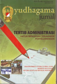 Image of Jurnal Yudhagama: Tertib Administrasi