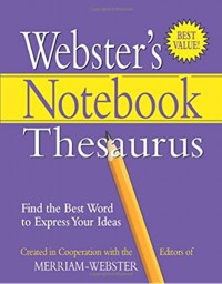 Image of Webster`s Notebook Thesaurus